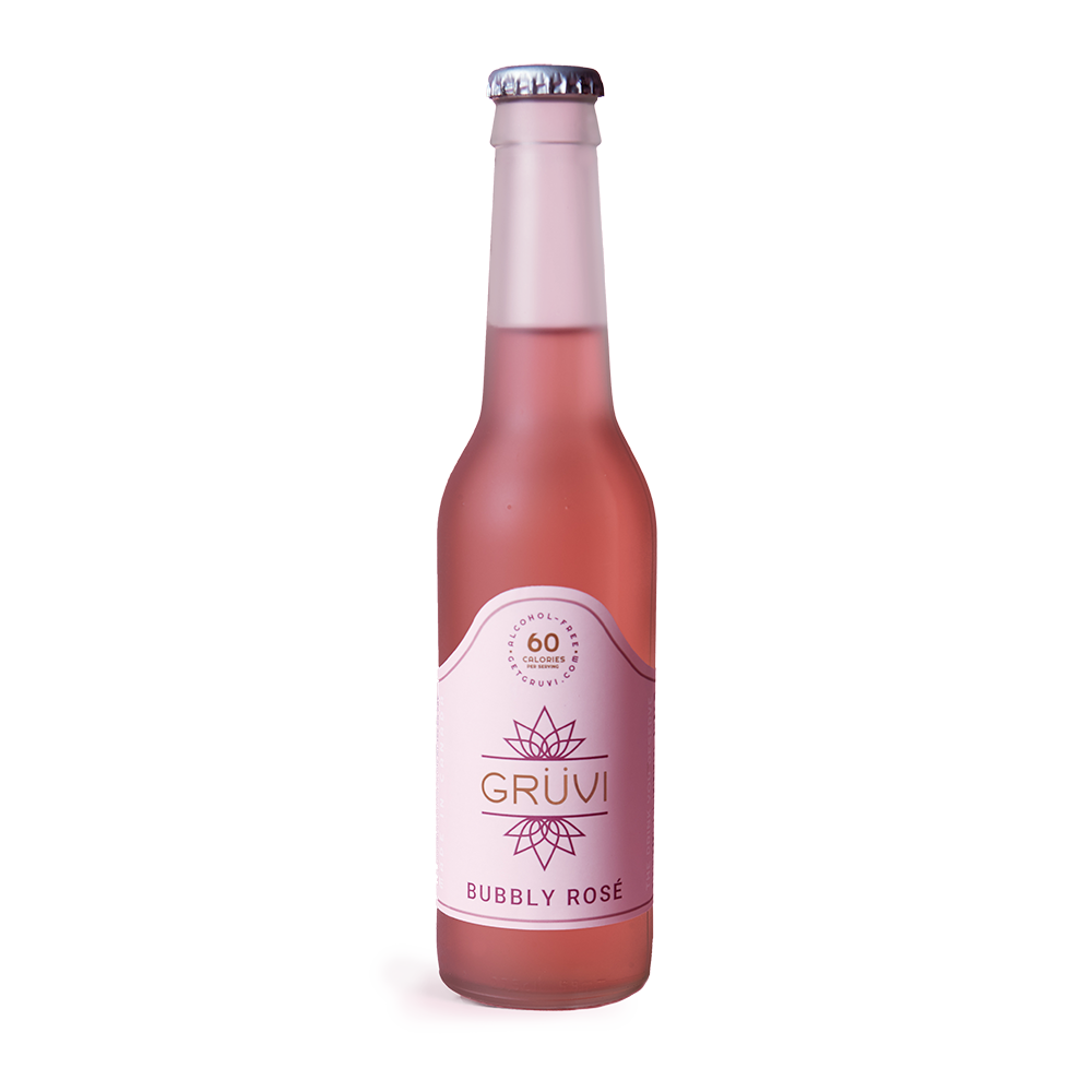 Grüvi Bubbly Rosé bottle