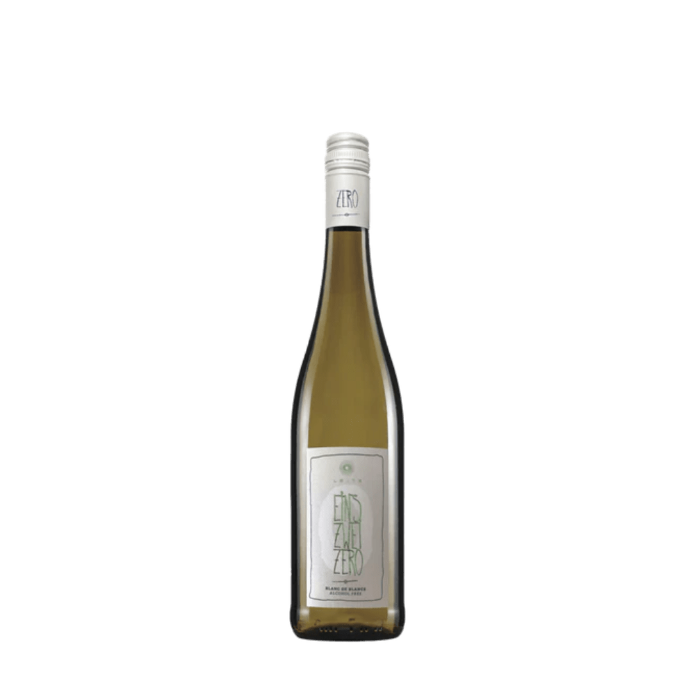 Leitz Eins Zwei Zero Blanc de Blancs bottle