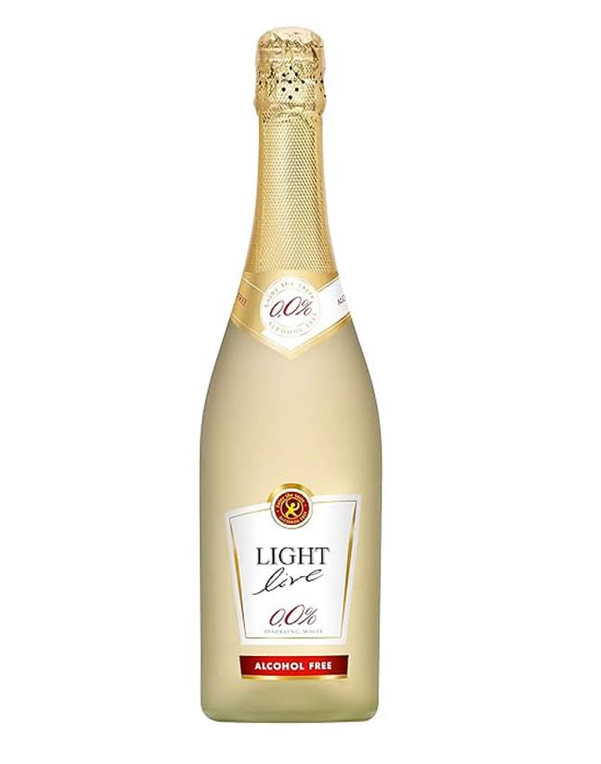 Light Live Sparkling White bottle