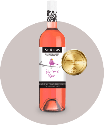 St. Regis Shiraz Rosé bottle