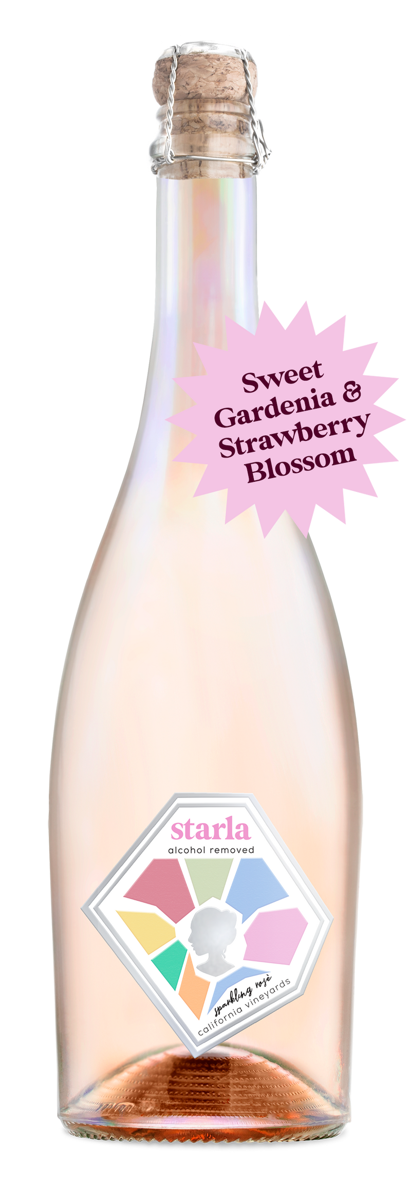 Starla Sparkling Rosé bottle