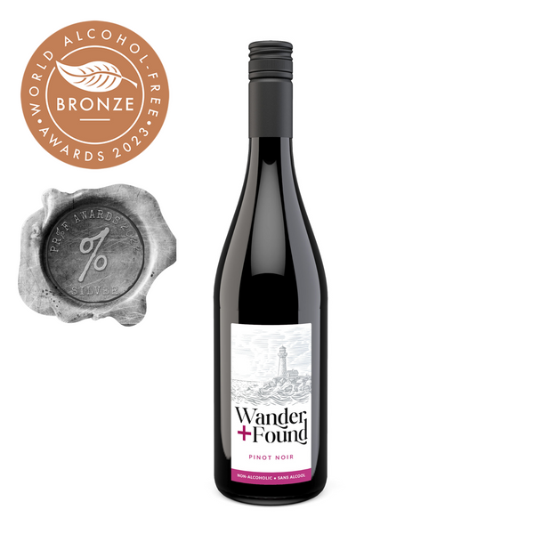 Wander + Found Pinot Noir bottle
